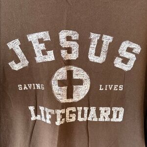 Fruit of the Loom Brown Heavy Cotton T-Shirt